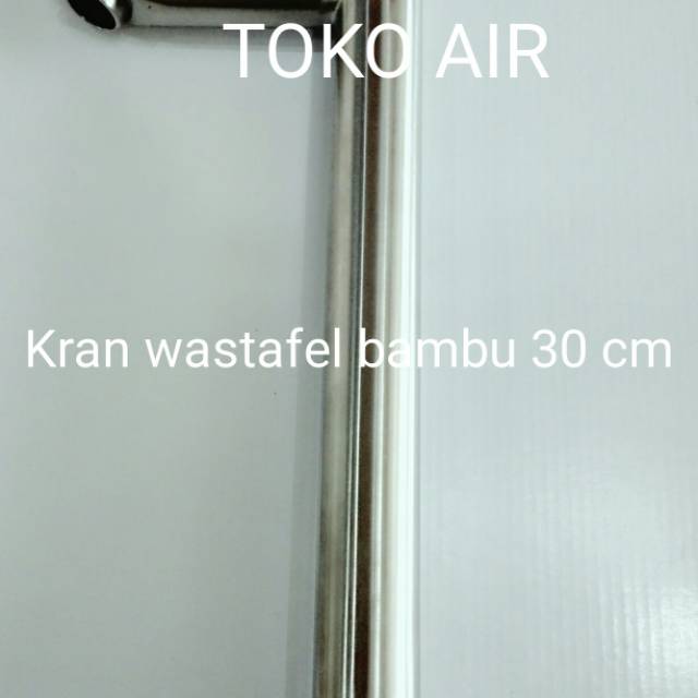 Kran wastafel SUS 304 30 cm / Kran cuci tangan/ Kran bambu