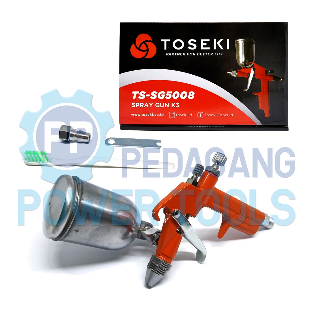 TOSEKI K3 SPRAY GUN TABUNG ATAS ALAT SEMPROTAN CAT SPRAYGUN TS-SG5008