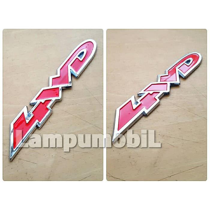 RED EMBLEM MOBIL LOGO 4WD