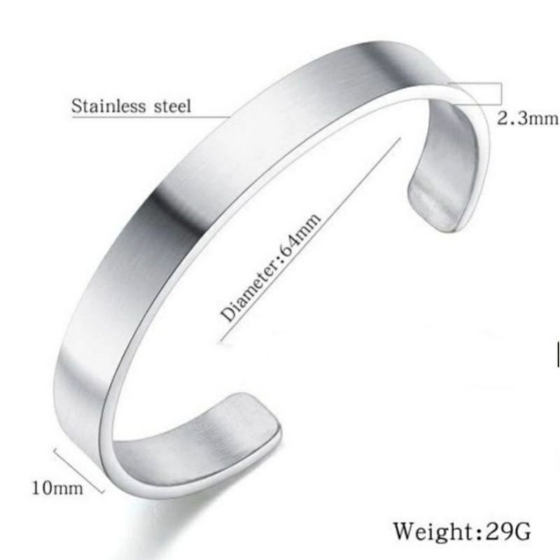 GELANG BAJA TITANIUM PRIA KEREN UNIK DAN MANTAP ANTI KARAT ANTI LUNTUR TERBARU-3