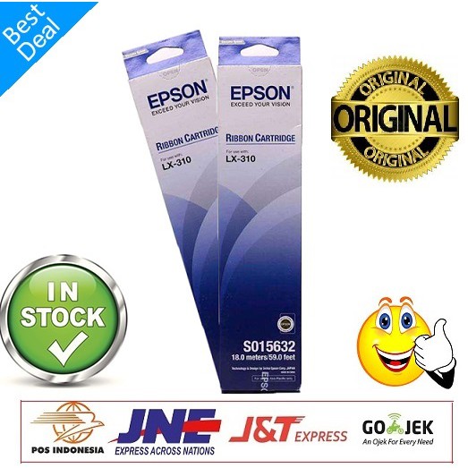 Tinta Printer EPSON LX 310 Ribbon Cartridge Original