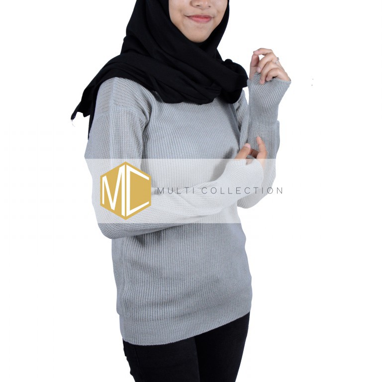 ROUNDHAND SWEATER / Sweater Roundhand / Atasan Rajut Wanita Rajut Halus / Baju Rajut / Sweater rajut-8