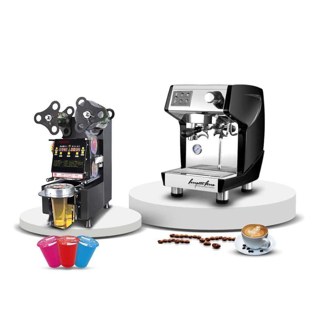 Paket Mesin Kopi Espresso Machine Cup - 25