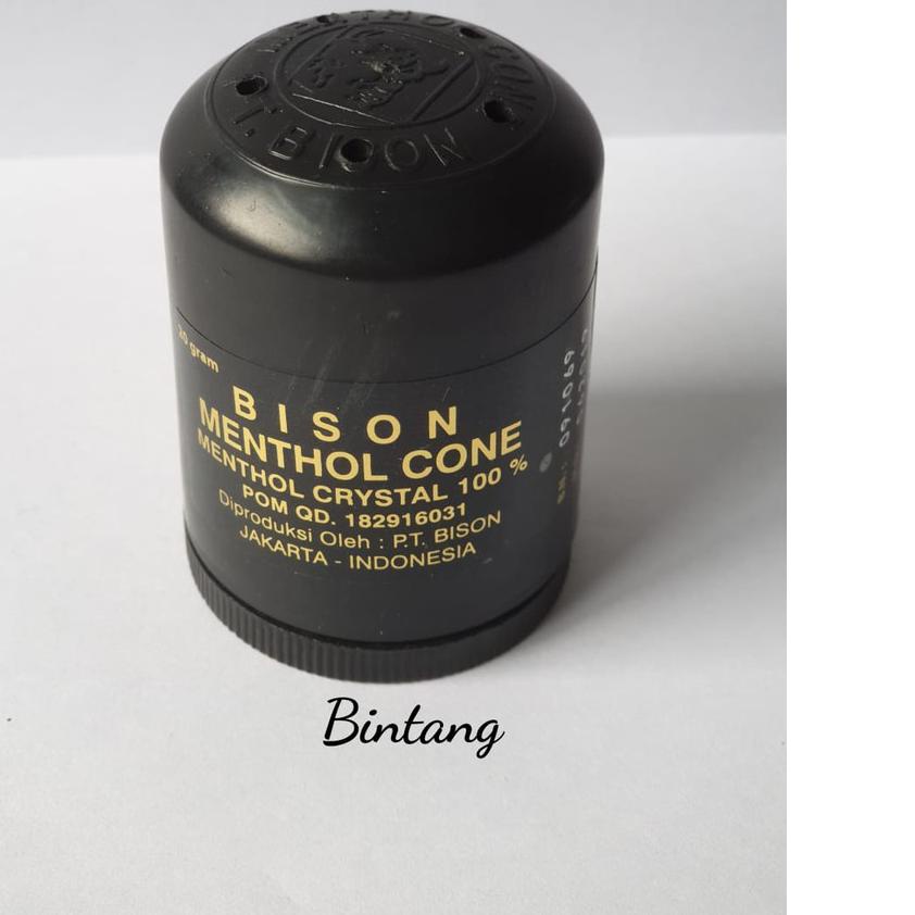 ✮ Bison Menthol Cone 20gr ➸