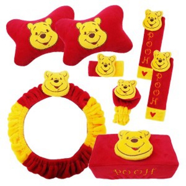 Bantal Mobil 6 in 1 Extra Premium Pooh