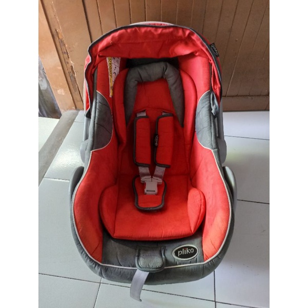 car seat pliko preloved second bekas kursi mobil bayi new born baby carrier