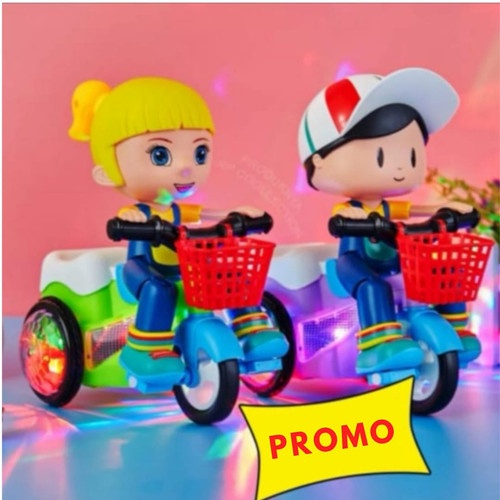 MAINAN ANAK DANCING BICYCLE 03/ FROZEN / SEPEDA MENARI