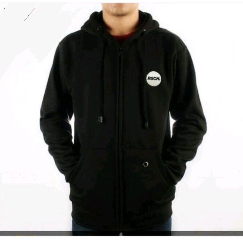 [COD] Jaket Hoodie Zipper Pria RSCH Kombinasi Premium - Jaket RSCH Distro Sweater Hoodie