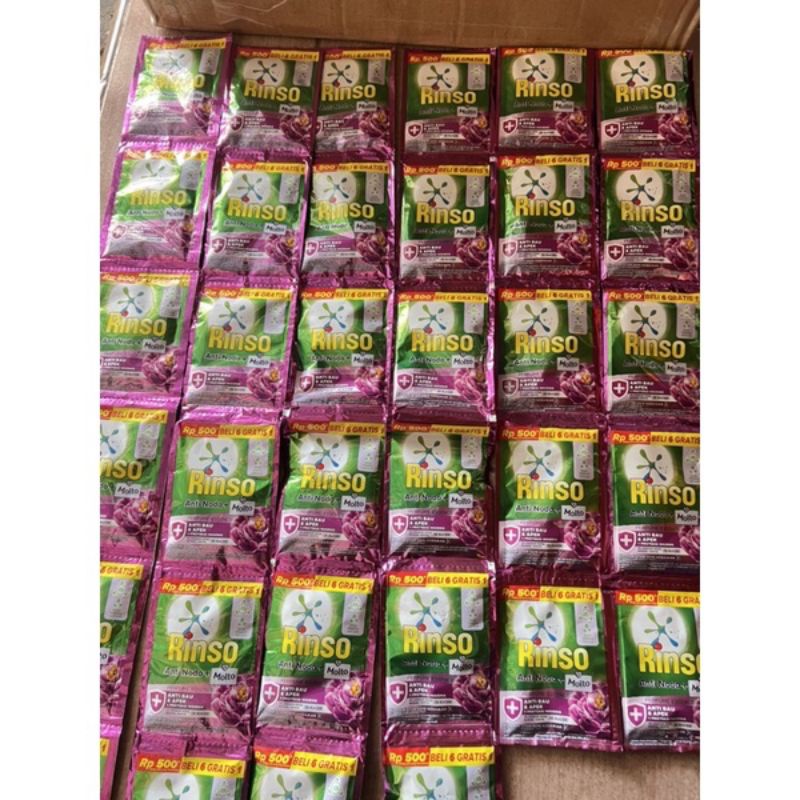 (LS) RINSO MOLTO CAIR SACHET 20 ml(12 SACHET)