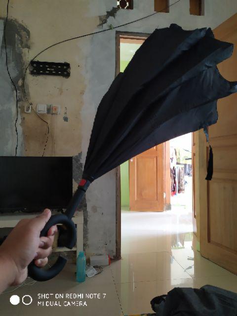 Termurah Produk Terbaik Payung Mobil Terbalik Up Side Down Umbrella Kazbrella Car Umbrella Motif