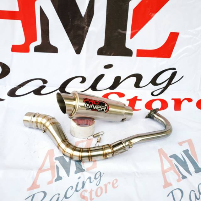 Knalpot Proliner Vario 110 125 150 - Beat - Mio m3 j soul GT - DLL