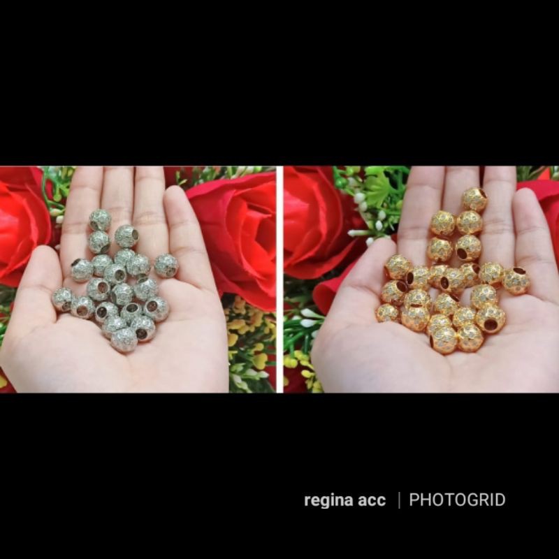 CHARM xuping lapis emas 24k liontin gelang