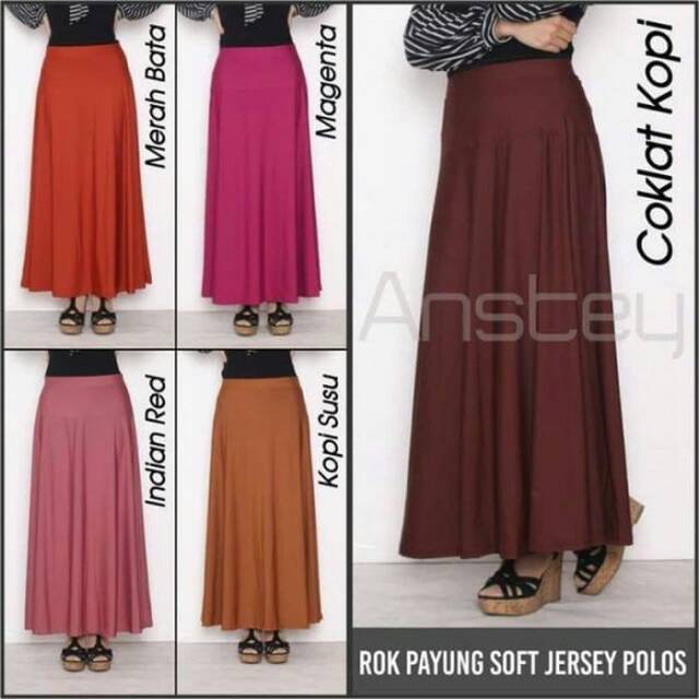 Rok payung jersey by Rashan
