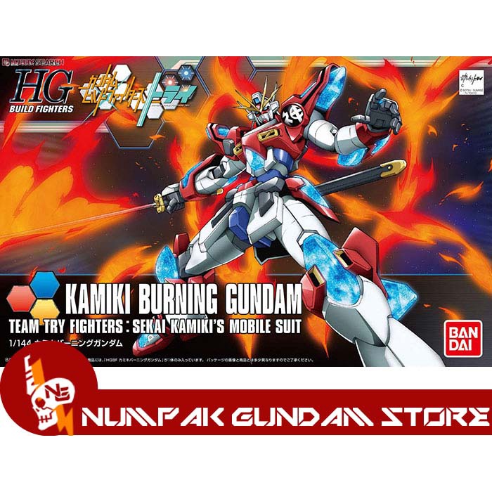 Kamiki Burning Gundam HG 1/144 Bandai