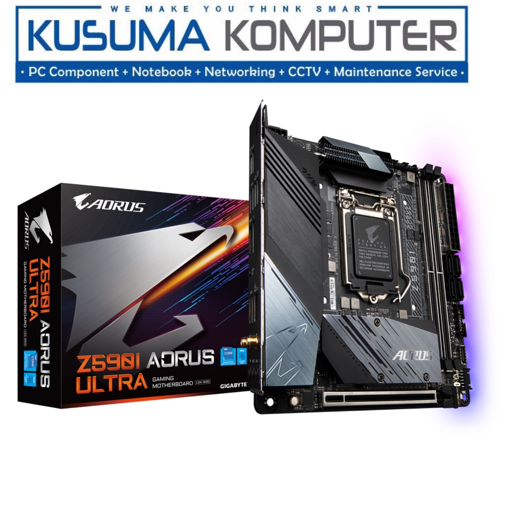 Aorus Z590I AORUS ULTRA, Mini ITX Motherboard