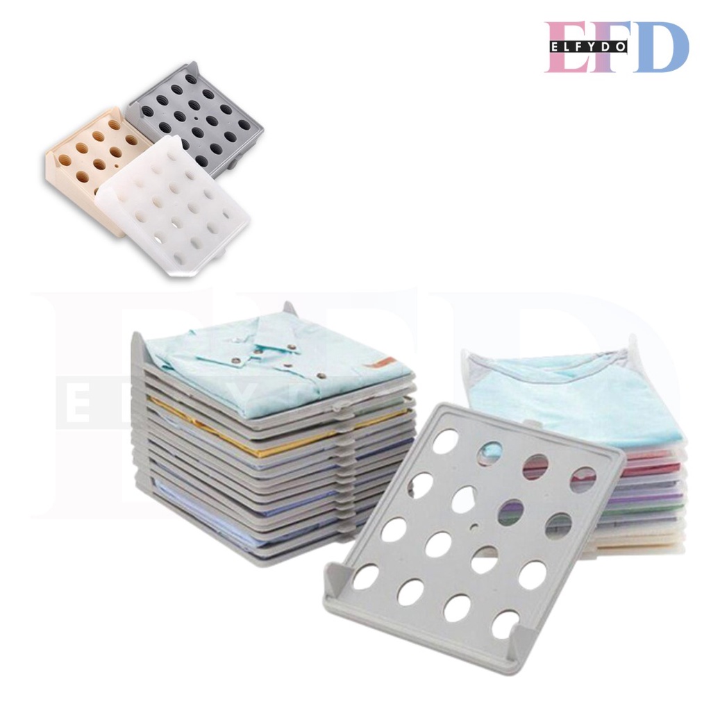 ELFYDO HL0290 Sekat Baju Tatakan Pakaian Small Clothes Organizer Pembatas Pakaian