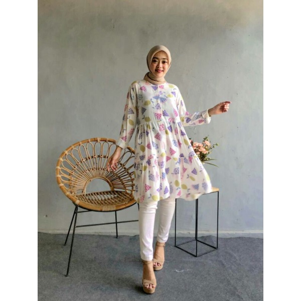 TUNIK REMPEL RAYON VISCOUSE PREMIUM