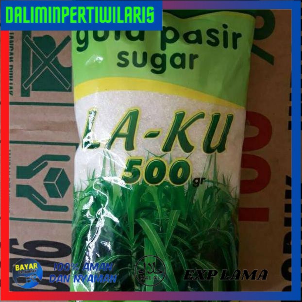 

( BISA COD ) Gula Merk LA-KU 500gr Harga PerDus PROMO SPECIAL [Kode 1|Kode 2|Kode 3|Kode 4|Kode