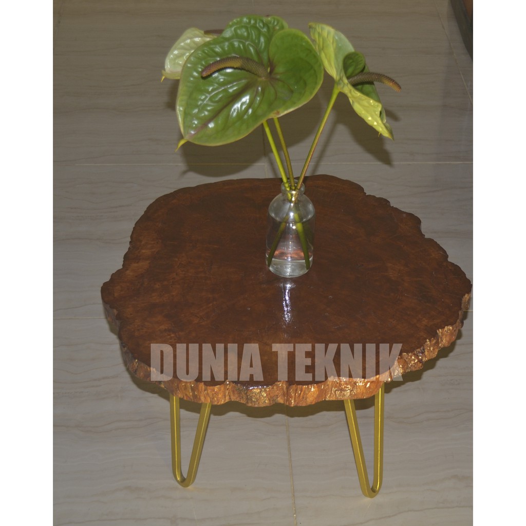 Meja Taman Kayu Unik