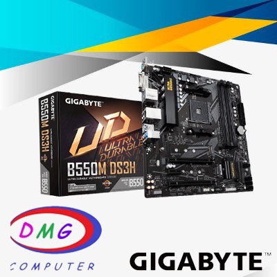 Gigabyte B550M DS3H AMD Ryzen AM4 B550 Micro ATX