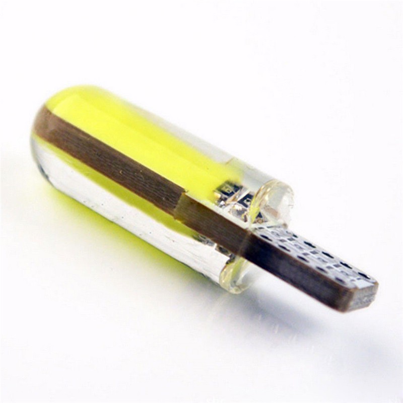 1Pc Bola Lampu COB LED T10 W5W 6W Warna Putih untuk Dome 1Pc Bola Lampu COB LED T10 W5W 6W Warna Putih untuk Dome