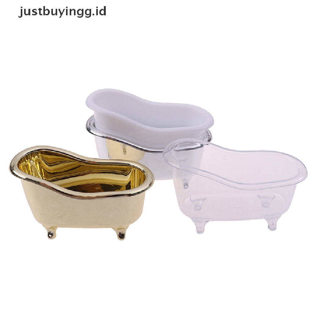 (Justbuyingg.Id) Tempat Sabun / Perhiasan Bentuk Bathtub Ukuran Mini