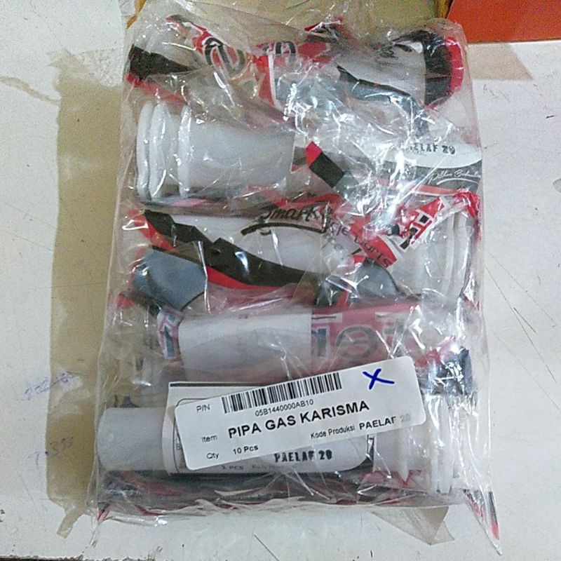 pipa gas motor karisma harga 1 pcs