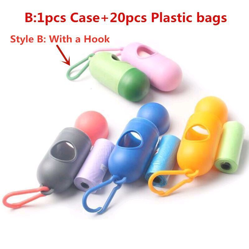 Case Kapsul Portable holder Kantong Sampah popok bayi Removable plastik sampah gulung popok traveling