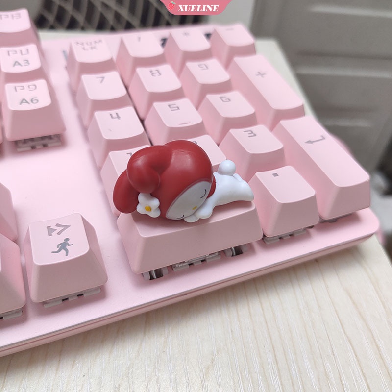 Keycap Tombol keyboard Mekanikal Pbt stereo Motif Kartun My Melody R4 ESC