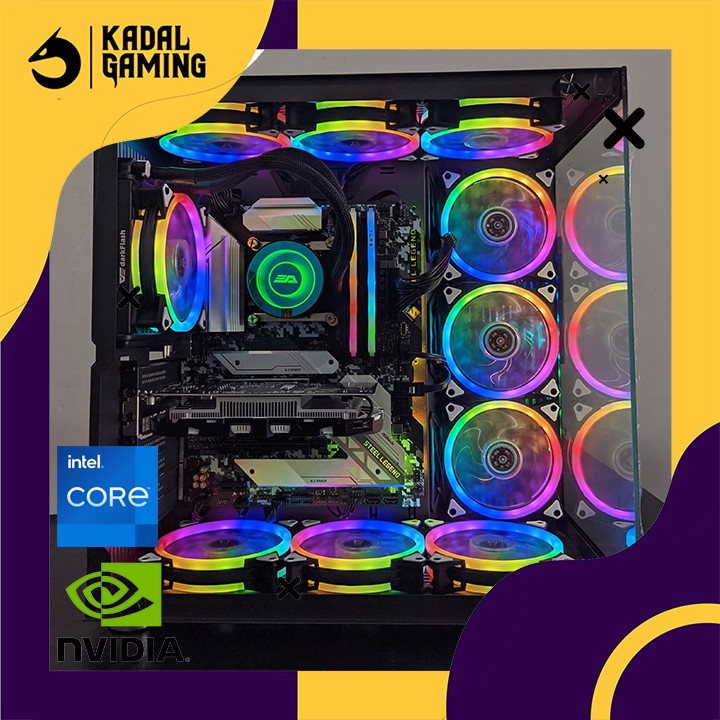 PC GAMING INTEL CORE I7 10700F VGA GTX 1650 16GB EDITING KOMPUTER