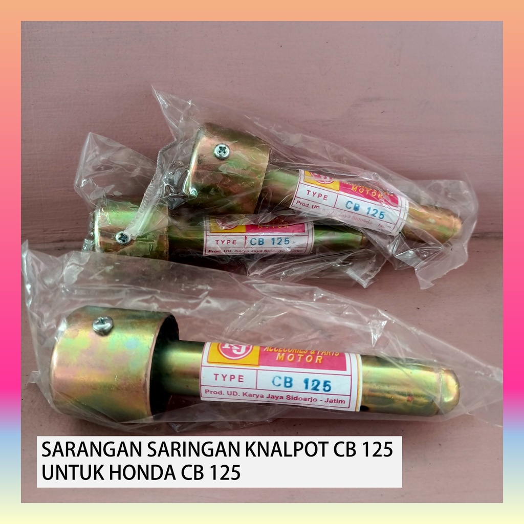 SARANGAN SARINGAN KNALPOT CB 125 UNTUK HONDA CB 125