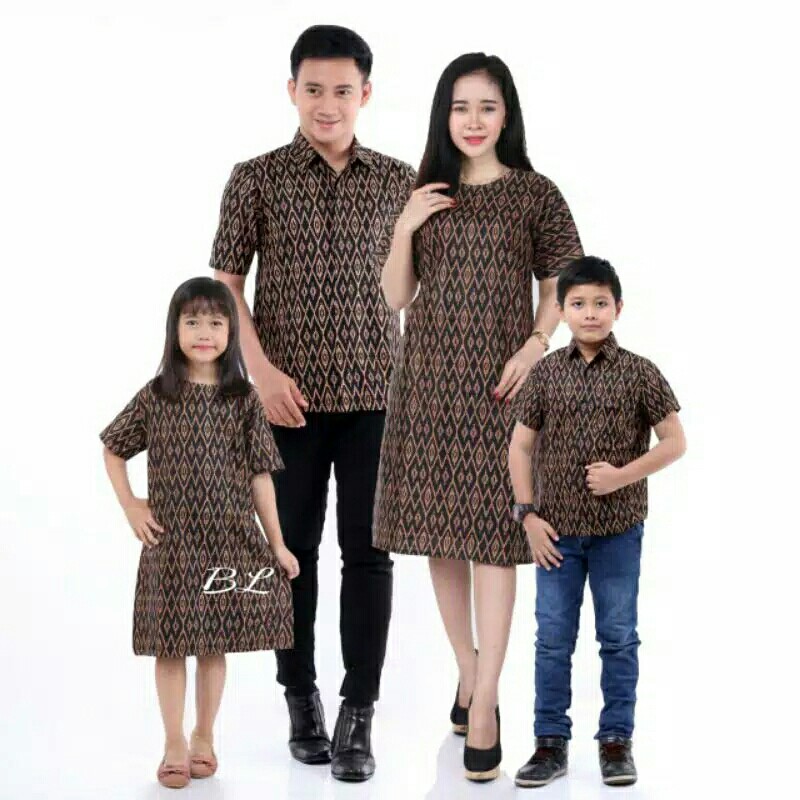Batik Pekalongan Dress Terbaru Murah Couple Keluarga