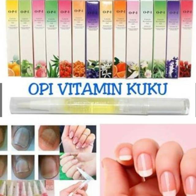 Opi Vitamin Kuku Cuticle Revitalizer Oil Manicure Pedicure Shopee Indonesia