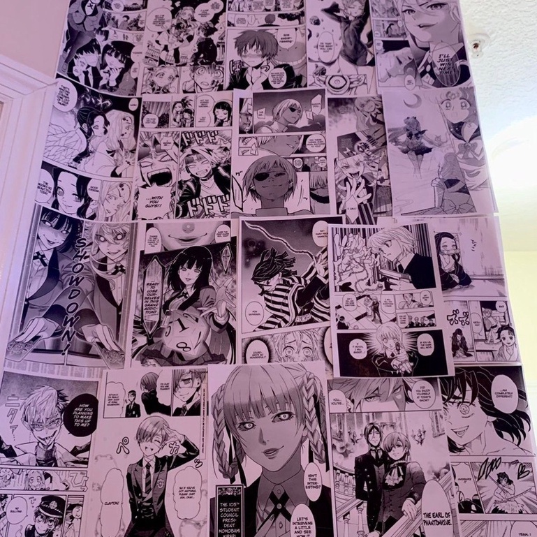 Paket Poster Komik Anime Manga 10 ribu dapat 8