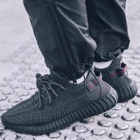 black on black yeezy