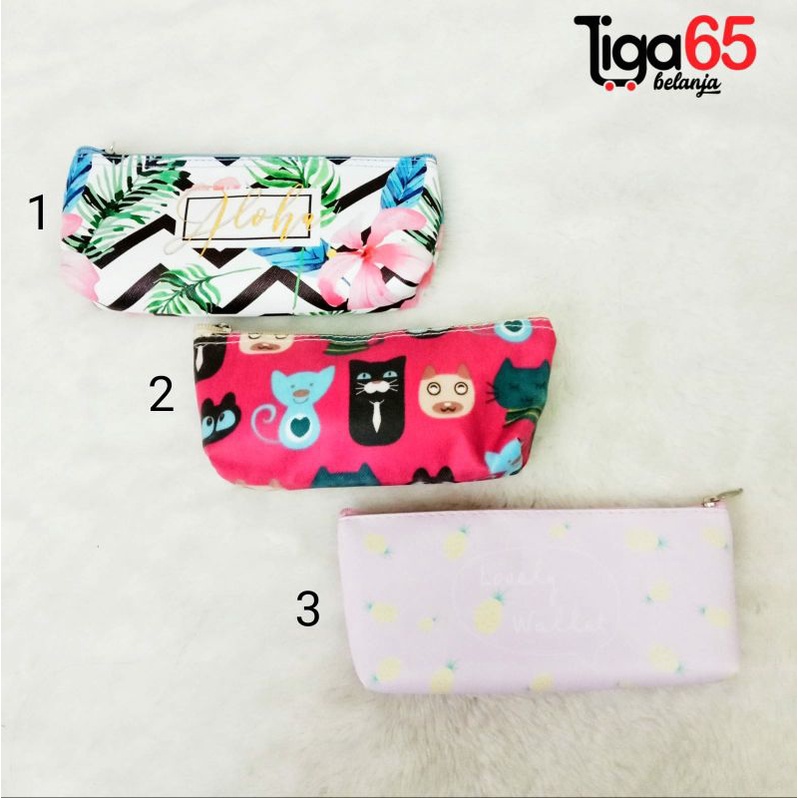 365 Bundling pencil bag 3 in 1 set, paket kotak pencil 3 pcs