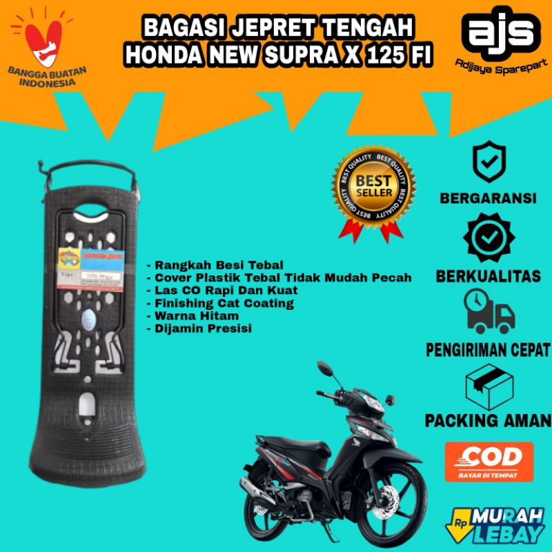 Rak Keranjang Kranjang Sayur Jepit Jepret Jepretan Box Bagasi Tengah Center Depan Tangga Motor Honda