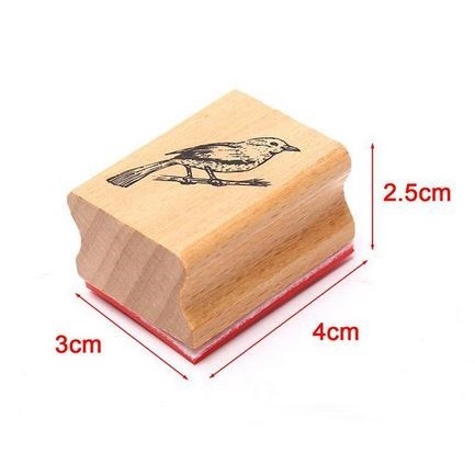 Wooden Stamp - Forest World Series