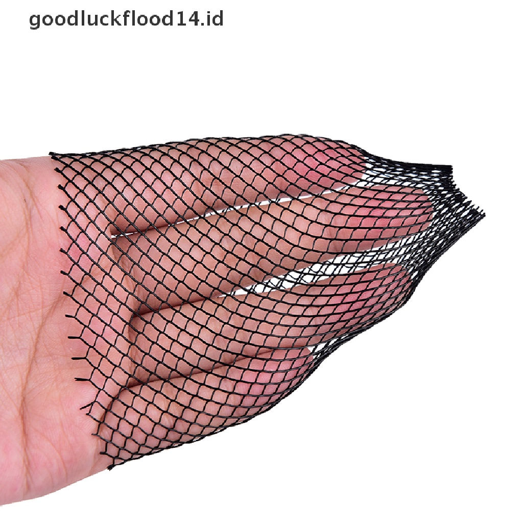 [OOID] 10Pcs Cosmetic Make Up Brush Pen Netting Cover Mesh Sheath Protectors Guards ID