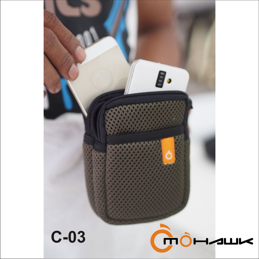 Dompet Pouch kamera digital/mirrorless/Harddisk MOHAWK Code C03