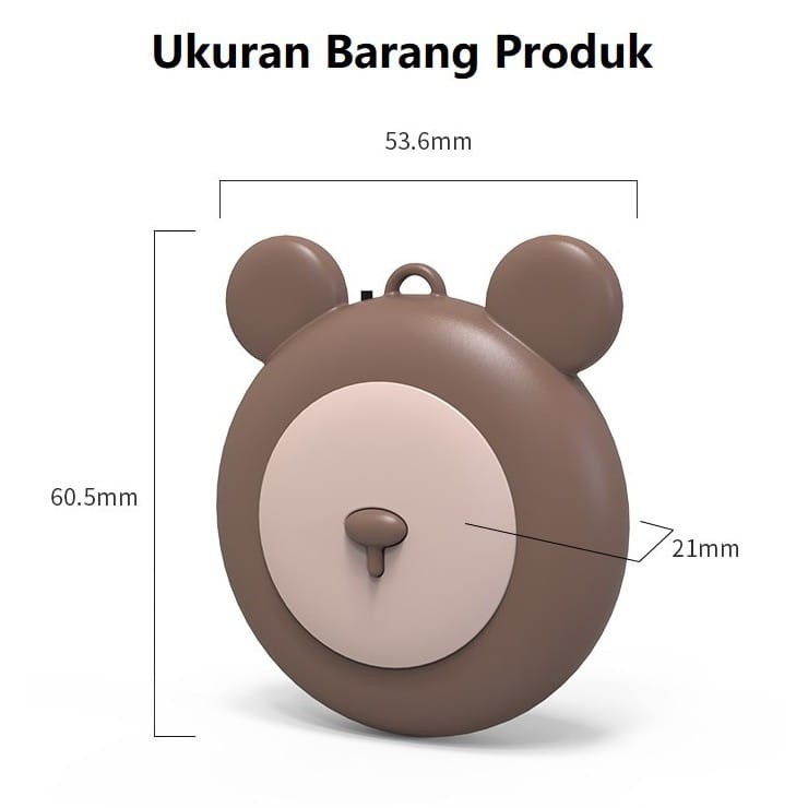 Air Purifier Portable Mini Dengan Ion Negatif ini karakter lucu