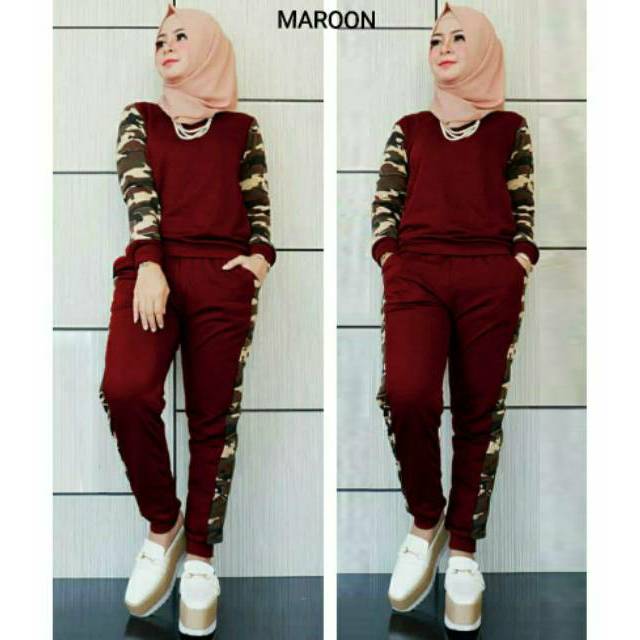 Training Armynda, TRAINING OLAHRAGA KEREN LD 100 BAHAN BABYTERRY TERMURAH TERLARIS KEKINIAN OOTD