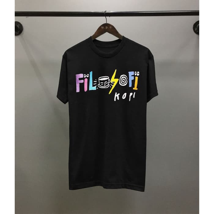 AntiMahalMahalShop | Kaos Murah Coffee  Baju Kaos Distro Pria Wanita Hitam Pendek Slimfit