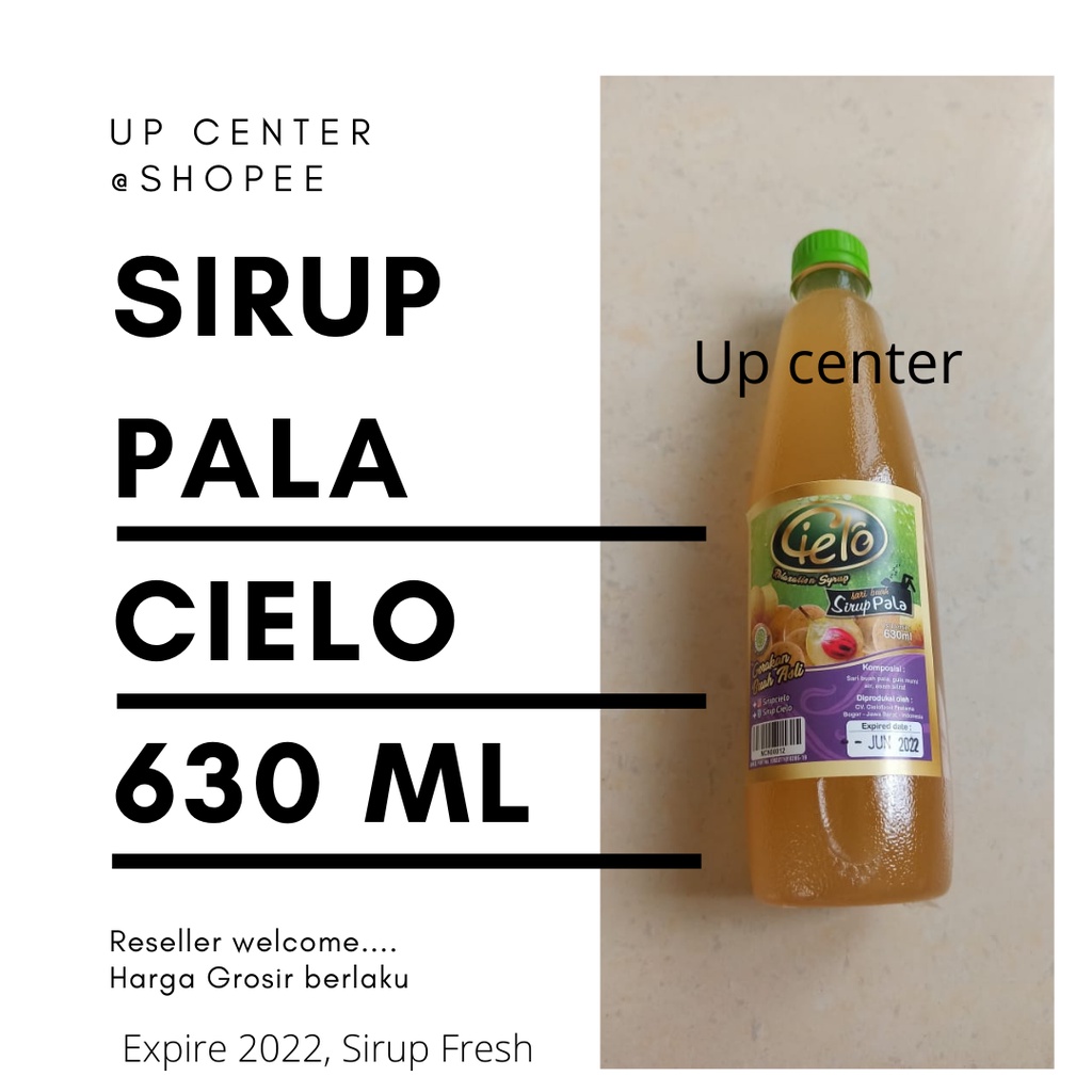 

Sirup pala cielo 630ml Free Packing