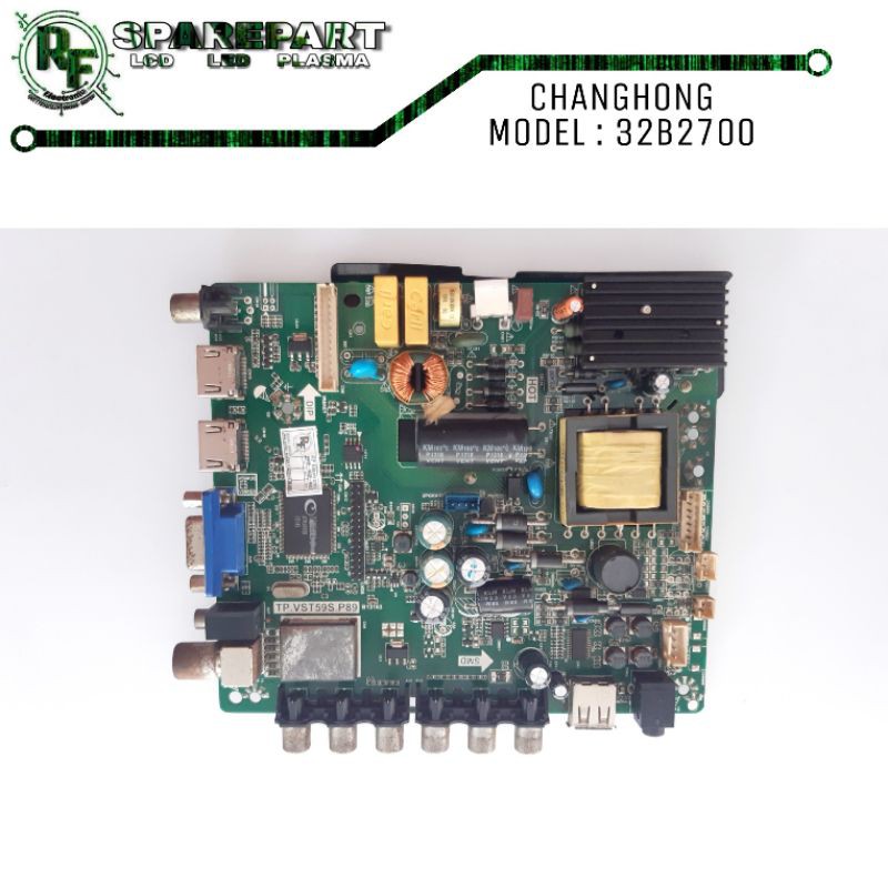 MB TV LED CHANGHONG 32B2700  Mainboard tv led changhong 32b2700