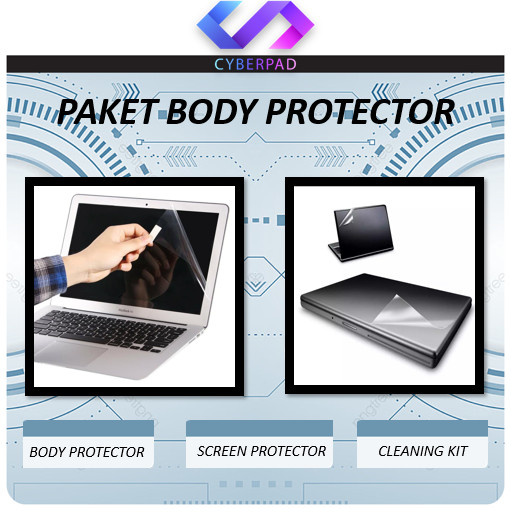 

Tygse70 Paket Body Protector + Screen Protector Laptop - Bundling As71S0D