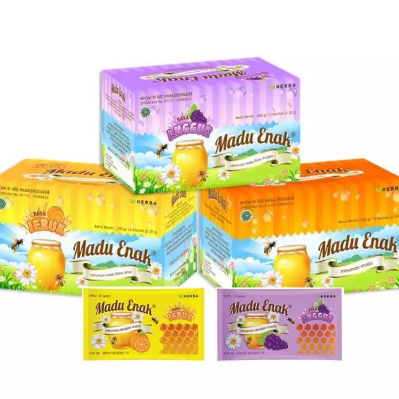 

Madu Enak Anggur, Orange, Original Persachet