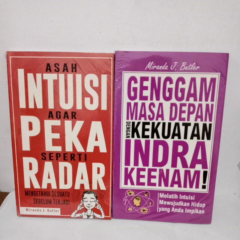 buku motivasi gangguan masa depan,kekuatan indra ke enam,asah intuasi agar peka terhadap radat
