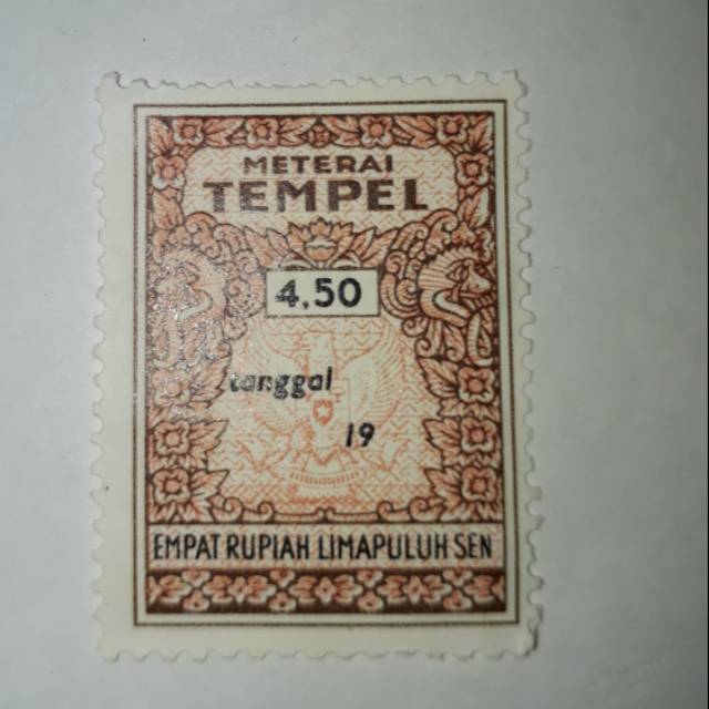 MATERAI 4.50 RUPIAH