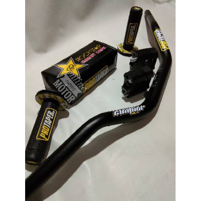 Stang fatbar protaper raiser busa handgrip nmax xride beat klx150 vixion tiger cb cbr megapro rxking